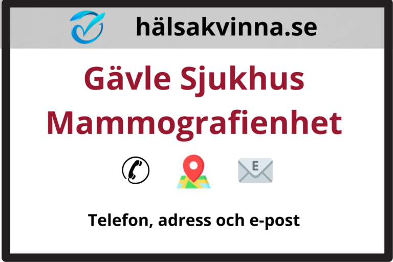 Gävle Sjukhus Mammografienhet