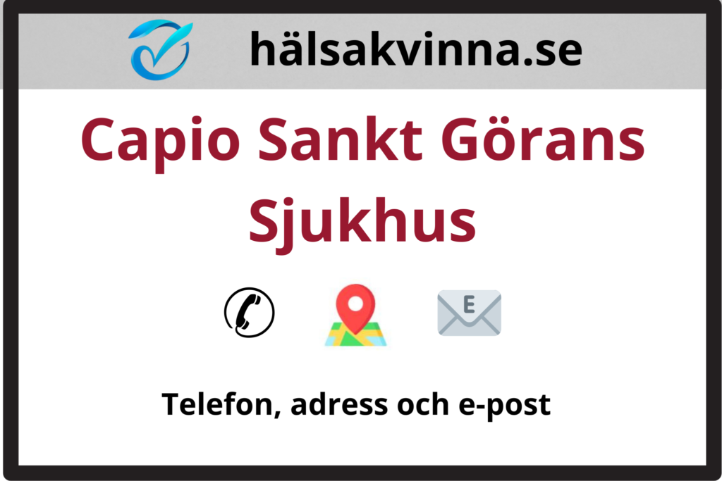 Capio Sankt Görans Sjukhus