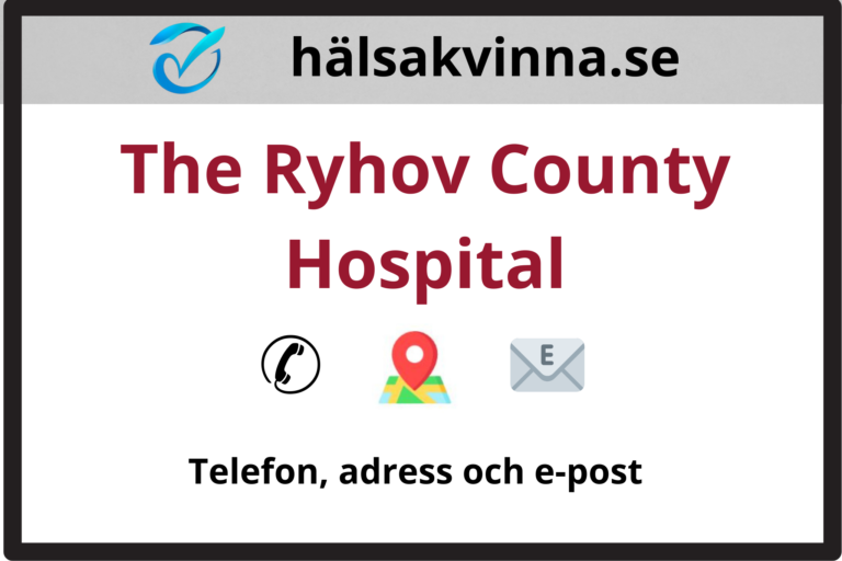 The Ryhov County Hospital